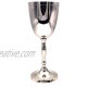 Brass hand engraved Wine Glass Liquor Cup Chalice Luxurious Unique Goblet for Party Wedding 200 ml silver
