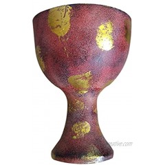 Cabilock Indiana Jones Holy Cup Resin Gothic Goblet Holy Chalice Christian Chalice Cup Halloween Costume Prop Gifts Golden Dark Red