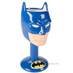 DC Comics Batman 3D Ceramic Goblet Novelty drinkware One Size Blue