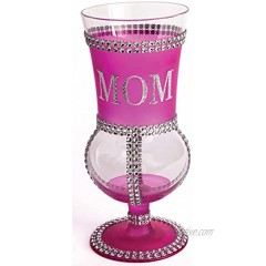 Forum Novelties Goblet Glass Mom Goblet Glass Mom Pink