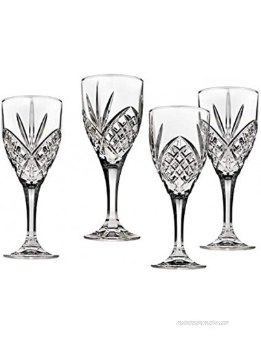 Godinger 25731 Dublin Crystal Set of 12 Goblets Clear