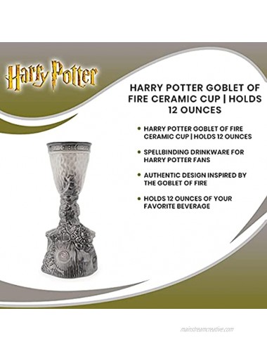 Harry Potter Goblet of Fire Ceramic Cup | Holds 12 Ounces