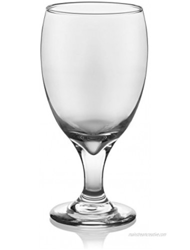 Libbey Classic Goblet Party Glasses Set of 12
