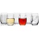 Mikasa Encore Stemless Wine Goblets 16.5-Ounce Gift Set of 6