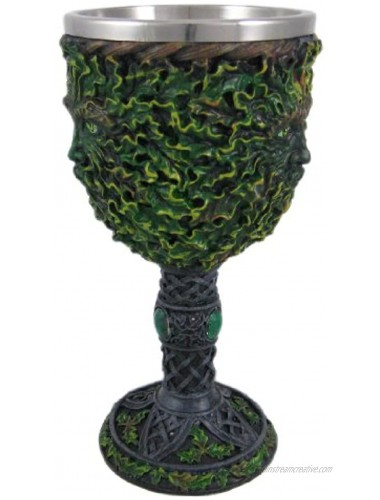 Pagan Green Man Wicca Goblet Chalice