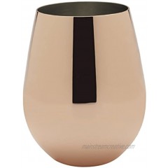 Towle Living Stemless Goblet 18 oz Copper