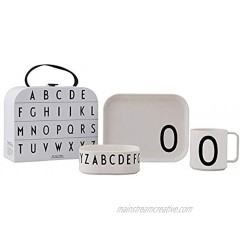 Design Letters 20201500O Gift Box tritan Tableware A-Z-O