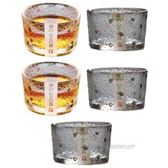 Sake Set With Coasters 5 Beautiful Japanese Sake Cups Perfect Sake Cup Set Present