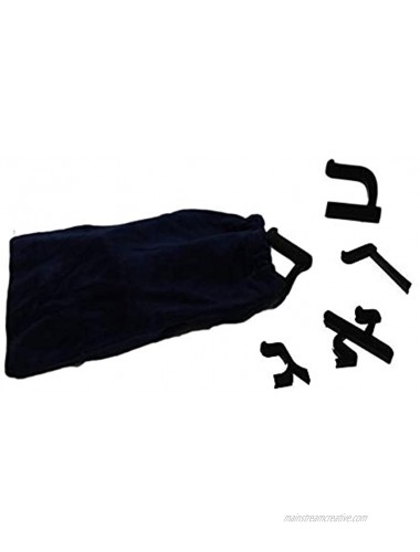 Hebrew L Set of 27 with velvet bag black