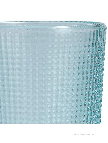 Fortessa Malcolm Iced Beverage Cocktail Glass 15-Ounce Pool Blue