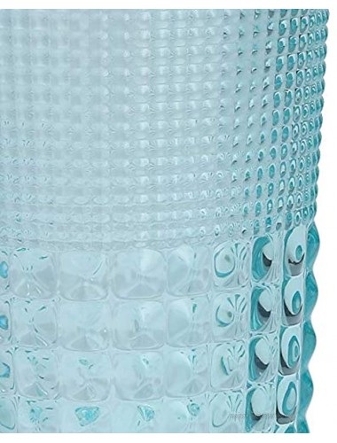 Fortessa Malcolm Iced Beverage Cocktail Glass 15-Ounce Pool Blue