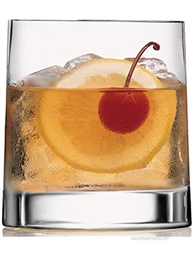 Luigi Bormioli us kitchen LUIG9 Veronese 11.5 oz Double Old Fashioned Glasses 6 Count Pack of 1 Clear