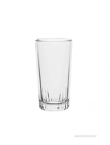 Commercial Drinking Glasses Highball Set of 8 Clear 12.9 oz