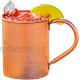 100% Copper Mug for Moscow Mule Solid Smooth Pure Copper 16oz