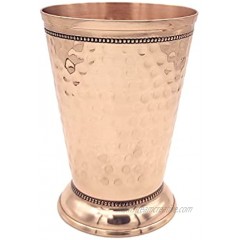 Hammered Copper Moscow Mule Mint Julep Cup 100% pure copper beautifully handcrafted 12 oz size