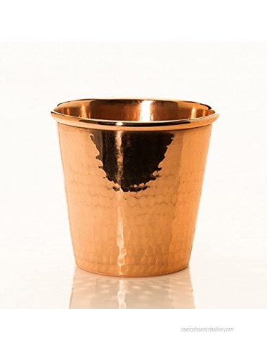 Sertodo Copper CC-18-1 Apa Cup Hand Hammered 100% Pure Copper 18 oz Single