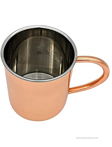 Smooth Copper Mug for Moscow Mules 16 oz 100% pure copper by ALCHEMADE