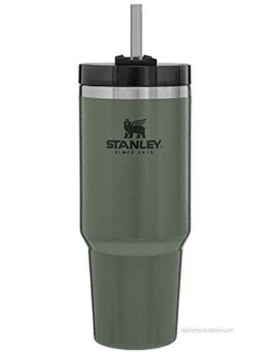 Stanley Adventure Reusable Vacuum Quencher Tumbler with Straw Leak Proof Lid Insulated Cup Maintains Heat for up to 5.5 Hours Cold for 9 Hours and Ice for 40 Hours 20 30 40oz