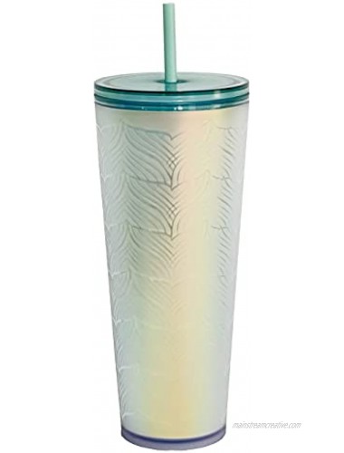 Starbucks 50th Anniversary Frosted Sirens Tail Venti Cold Cup 24oz