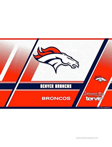 Tervis Triple Walled NFL Denver Broncos Insulated Tumbler Cup Keeps Drinks Cold & Hot 20oz Stainless Steel Edge