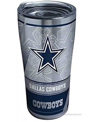 Tervis Triple Walled Tervis NFL Dallas Cowboys Insulated Tumbler Cup Keeps Drinks Cold & Hot 20oz Stainless Steel Edge