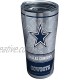 Tervis Triple Walled Tervis NFL Dallas Cowboys Insulated Tumbler Cup Keeps Drinks Cold & Hot 20oz Stainless Steel Edge