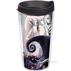 Tervis Tumbler with Lid Jack Skellington and Sally welcome the holidays in this Disney A Nightmare Before Christmas design that keeps your drinks from going all Oogie Boogie.  Black