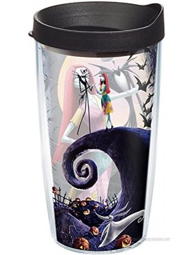 Tervis Tumbler with Lid Jack Skellington and Sally welcome the holidays in this Disney A Nightmare Before Christmas design that keeps your drinks from going all Oogie Boogie. Black