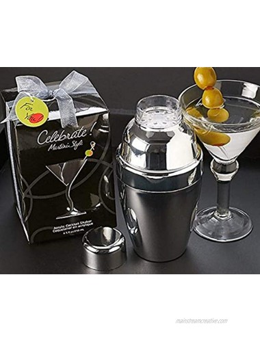 Artisano Designs Celebrate! Martini Style Cocktail Shaker Set