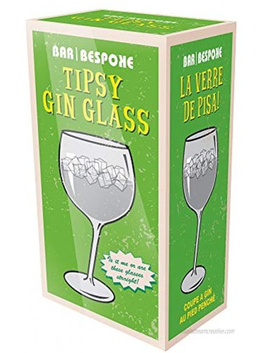 Bar Bespoke Tipsy Gin Glass Single