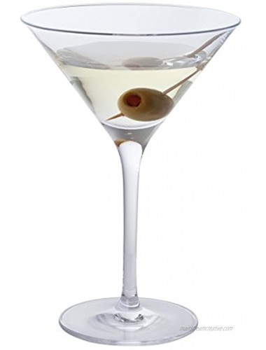 Dartington Crystal Wine & Bar Martini Glasses Pair Transparent
