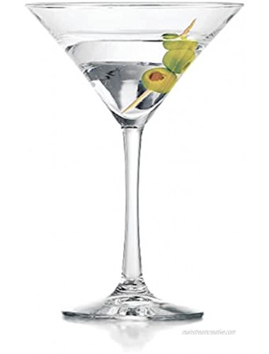 Libbey Entertaining Essentials Martini Glasses 8-Ounce Set of 6 8 oz Clear