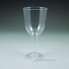 Maryland Sovereign Plastic Wine Glass 10 oz. | Clear | Pack of 4
