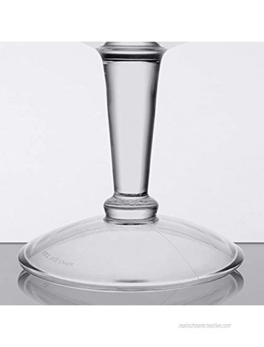G.E.T. Heavy-Duty Shatterproof Plastic Grande Margarita Glasses BPA Free 32 Ounce