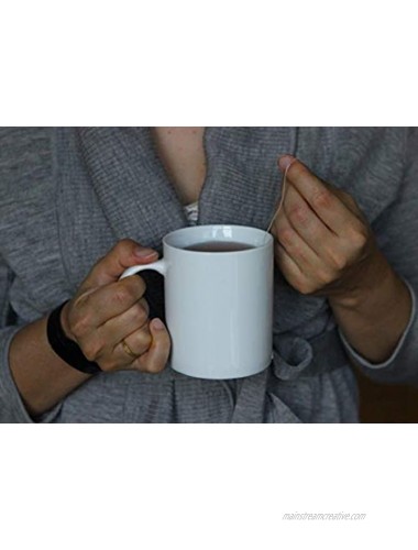 Amuse- Professional Barista Classic Large Mug for Coffee Tea Chocolate or Latte- Set of 6- 16 oz