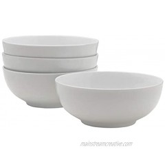 Everyday White by Fitz and Floyd Soup Cereal Bowls Set of 4
