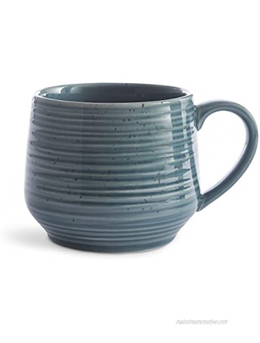 Sango Siterra Painters' Palette Stoneware Coffee Mugs Assorted Colors Set of 4
