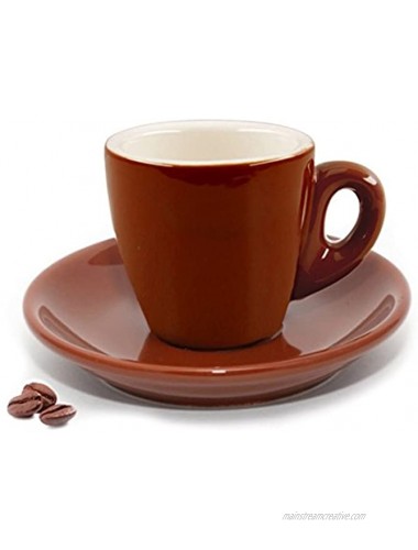 Cuisinox CUP-466BR Brown Espresso Cups,Set of 4