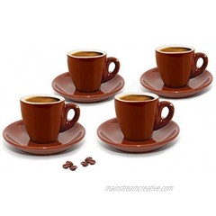 Cuisinox CUP-466BR Brown Espresso Cups,Set of 4