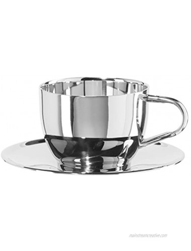 Oggi Twin Wall Cup 8-Ounce Stainless Steel