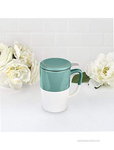 Pinky Up Delia Good Morning Gorgeous Tea Mug & Infuser One size Green