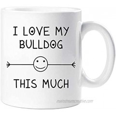 Bulldog Mug I Love My Bulldog This Much Pet Present French Bull Dog Mum Dad