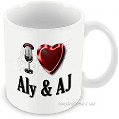 Chalkhill Printing Company CP PopBand_095 Pop Group Mug-I Love Aly & AJ