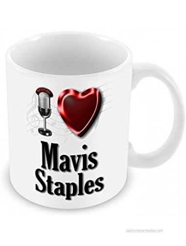 Chalkhill Printing Company CP PopFemale 050 Pop Artist Mug Female -I Love Mavis Staples