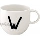 like. by Villeroy & Boch Letters Mug W 380ml Premium Porcelain White