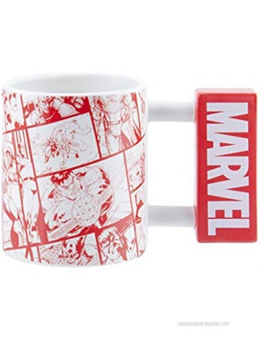 Paladone Marvel Logo Shaped Mug Officially Licensed Merchandise Multicolor PP7977MC
