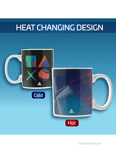 Playstation Icons Heat Change Coffee Mug