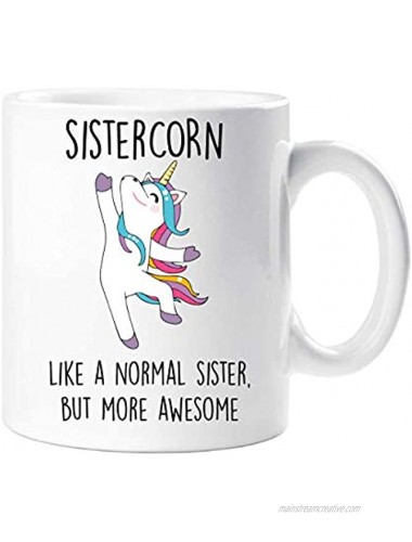 Sistercorn Mug Auntie Unicorn SisterFunny Mug Present