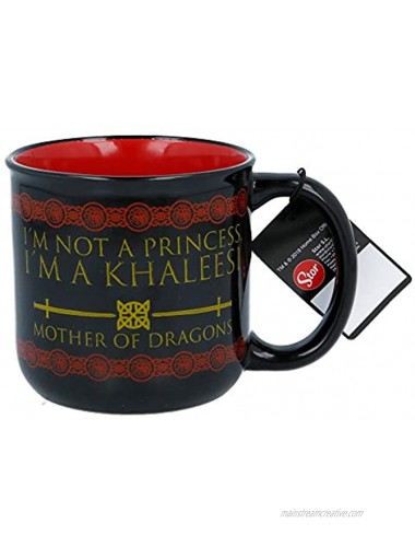 STOR Ceramic Breakfast Mug 385 ml for Adult Game of Thrones 'Dragons' Does not apply