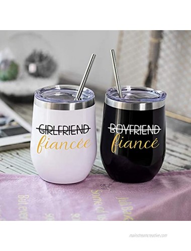 Engagement Gifts for Couples Bride and Groom To Be Gift Set Newly Engaged Gift Set for Him and Her Unique Engaged Party Gifts Idea for Fiance & Fiancee